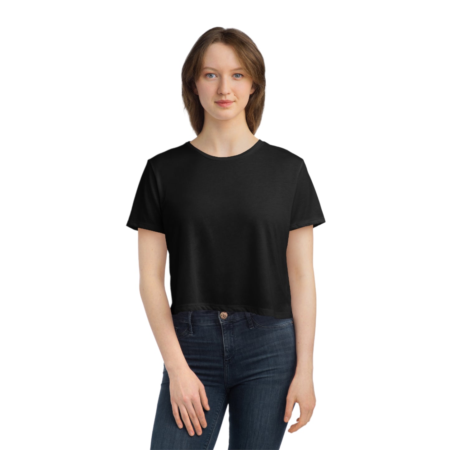 Women's Flowy Cropped Tee